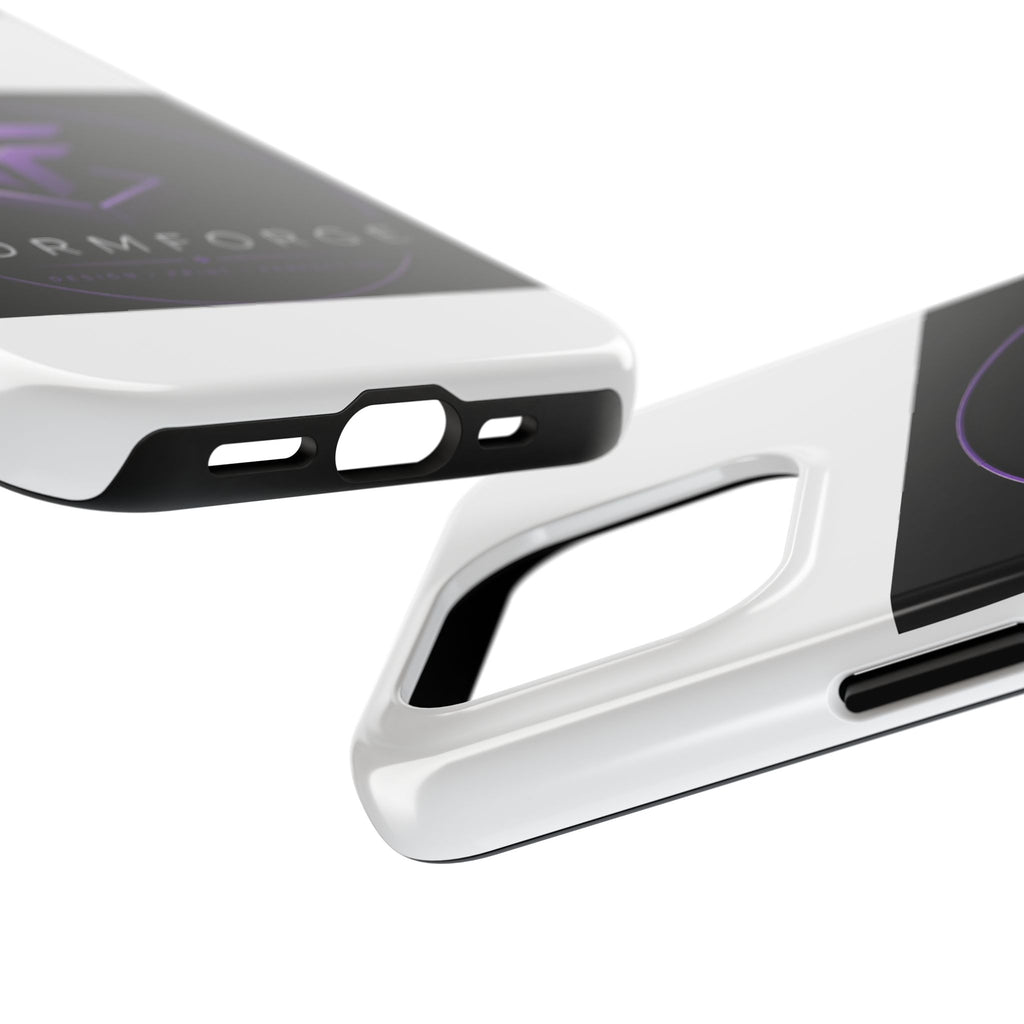 FormForge Tough Phone Case — Rugged Protective Phone Cover with Purple Logo