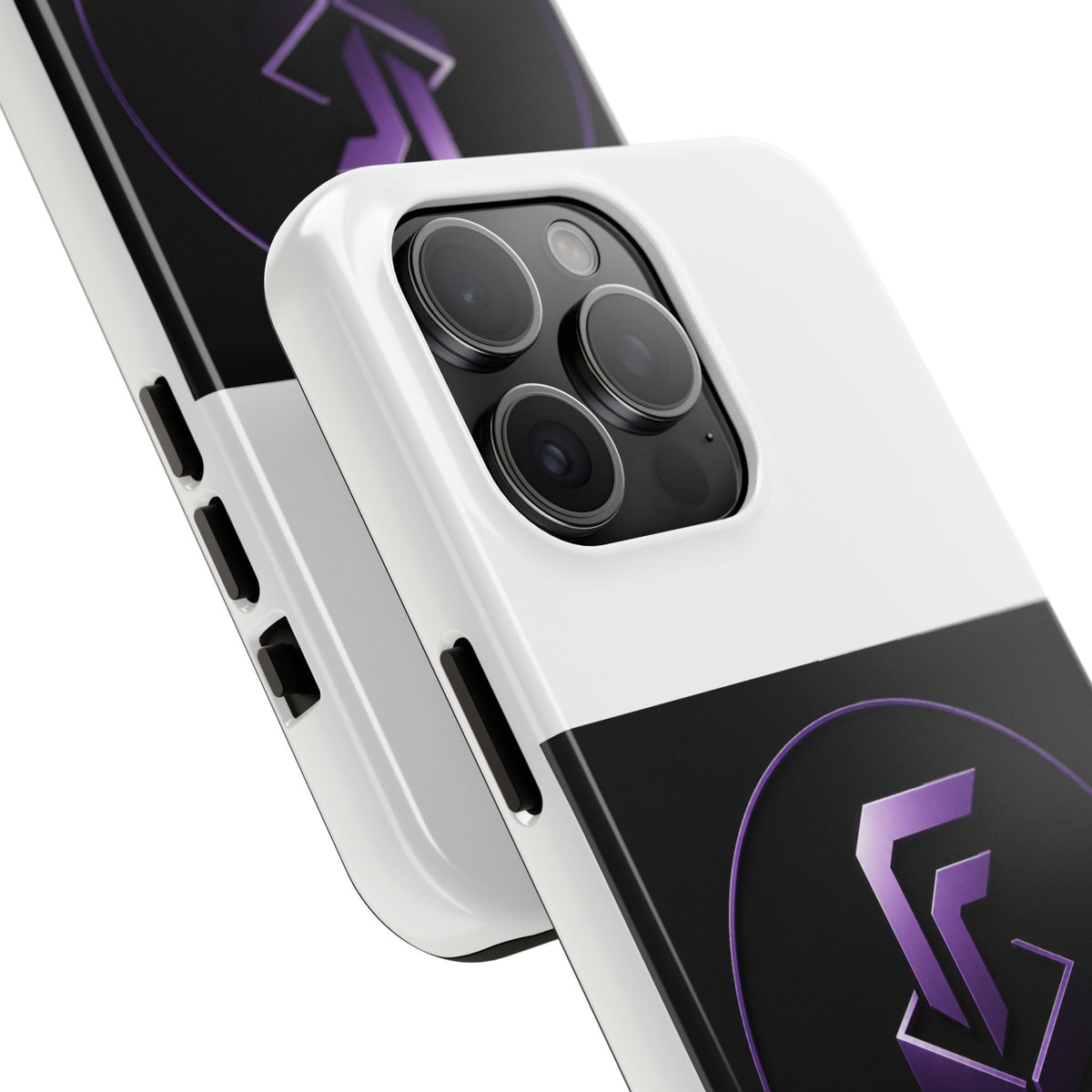 FormForge Tough Phone Case — Rugged Protective Phone Cover with Purple Logo