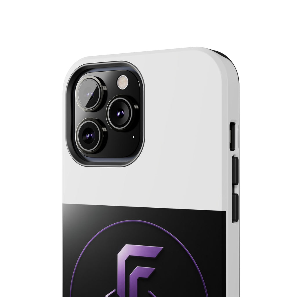 FormForge Tough Phone Case — Rugged Protective Phone Cover with Purple Logo