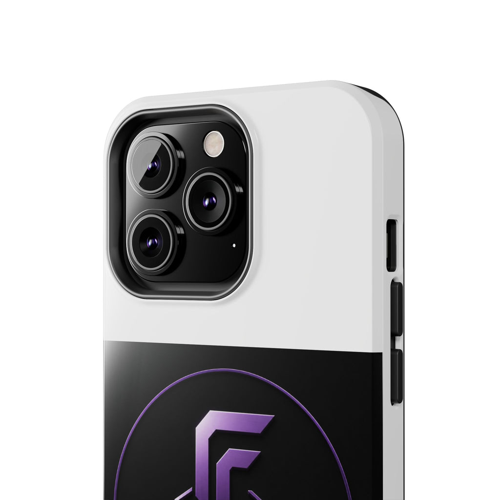 FormForge Tough Phone Case — Rugged Protective Phone Cover with Purple Logo