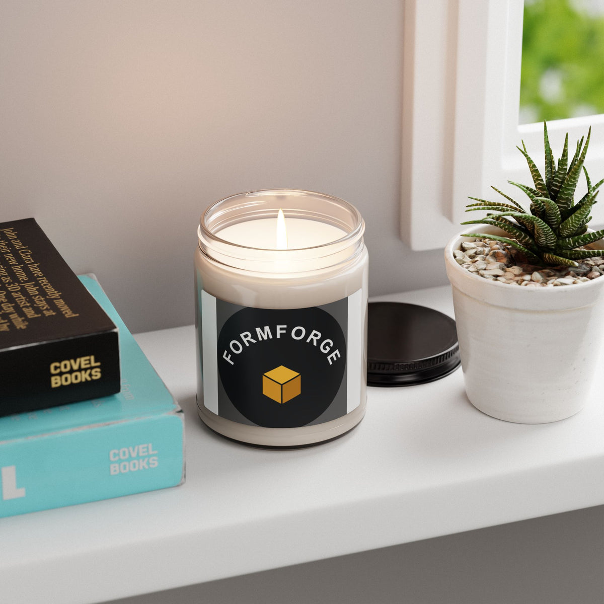 Soy Candle 9oz — FormForge Scented Jar Candle