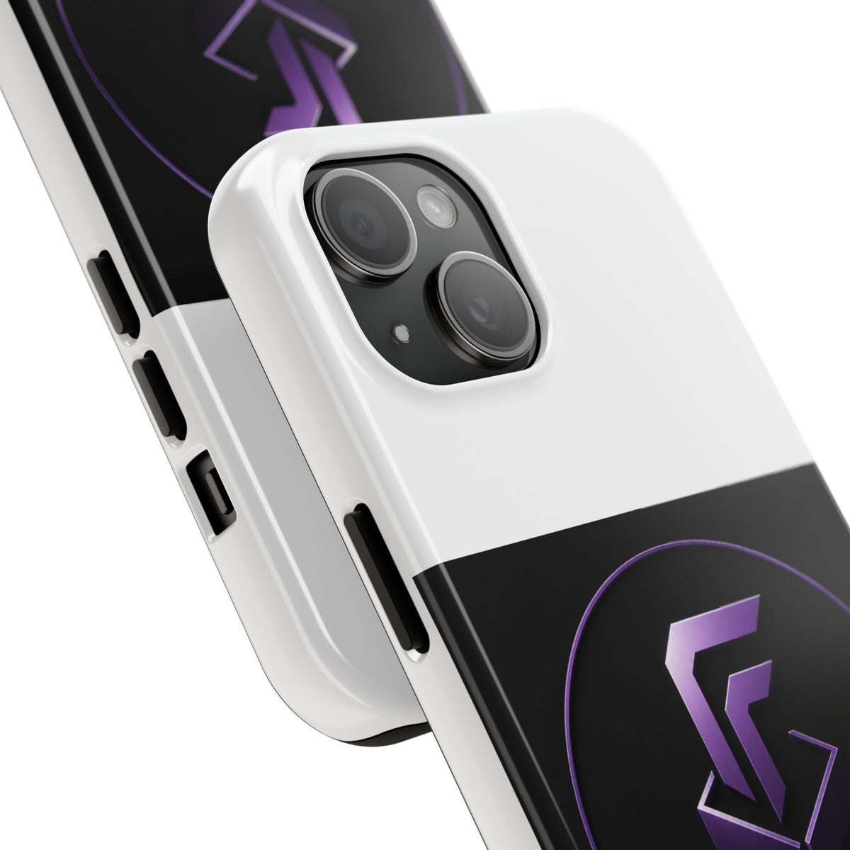 FormForge Tough Phone Case — Rugged Protective Phone Cover with Purple Logo