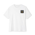 Boxy Tee — 'Comforting' Smiley Toast Graphic Chest Pocket T‑Shirt