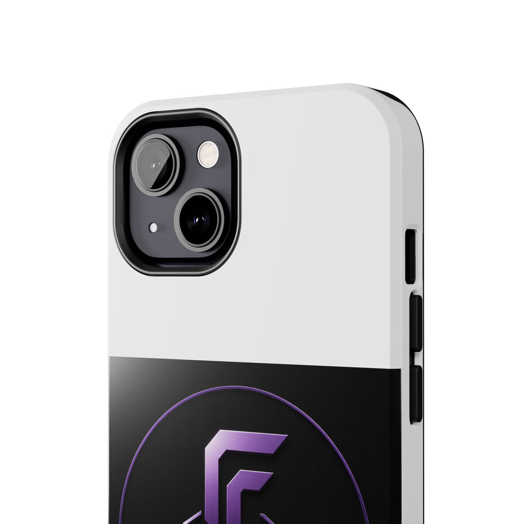 FormForge Tough Phone Case — Rugged Protective Phone Cover with Purple Logo