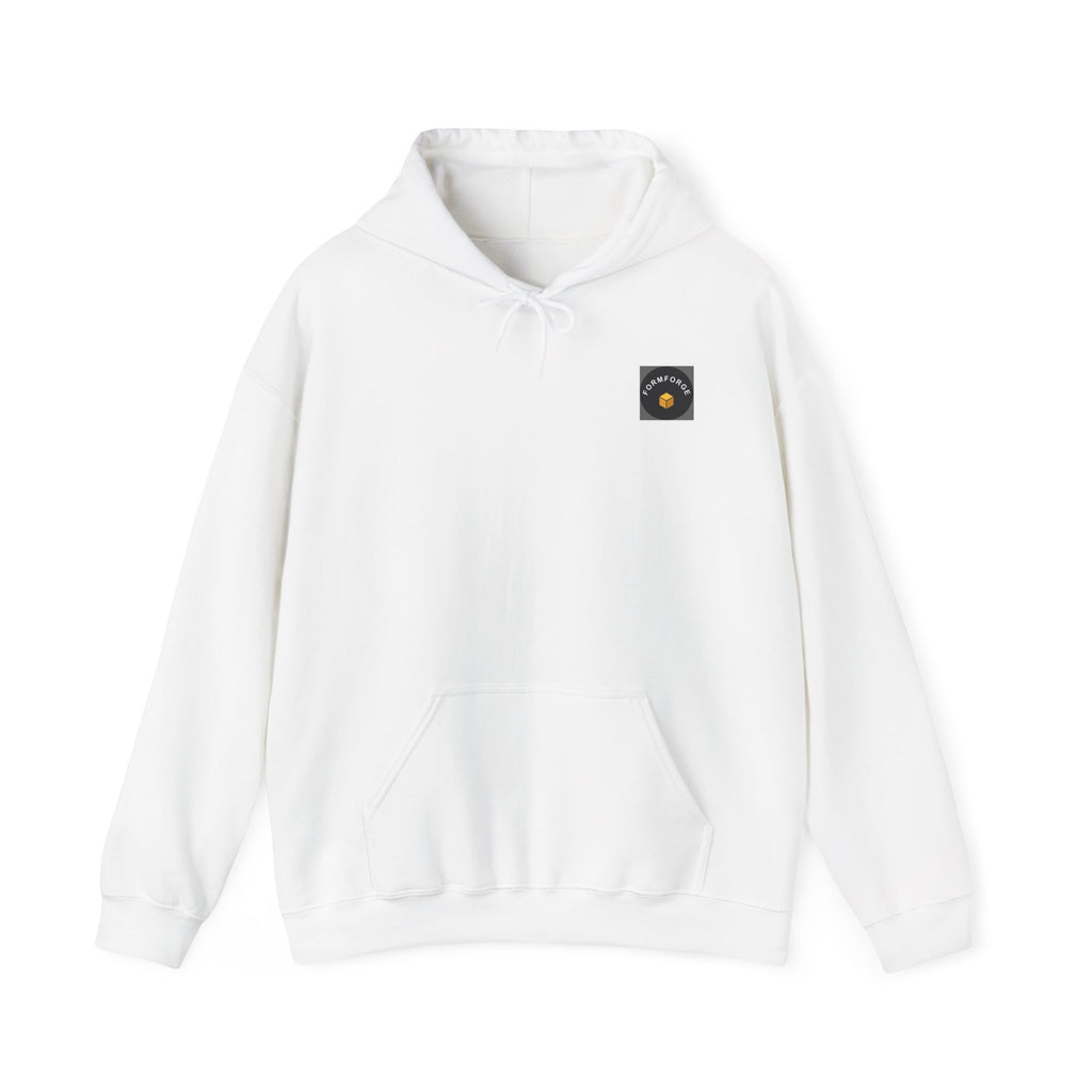 Formforge Logo Hoodie — Minimal Tech Brand Pullover