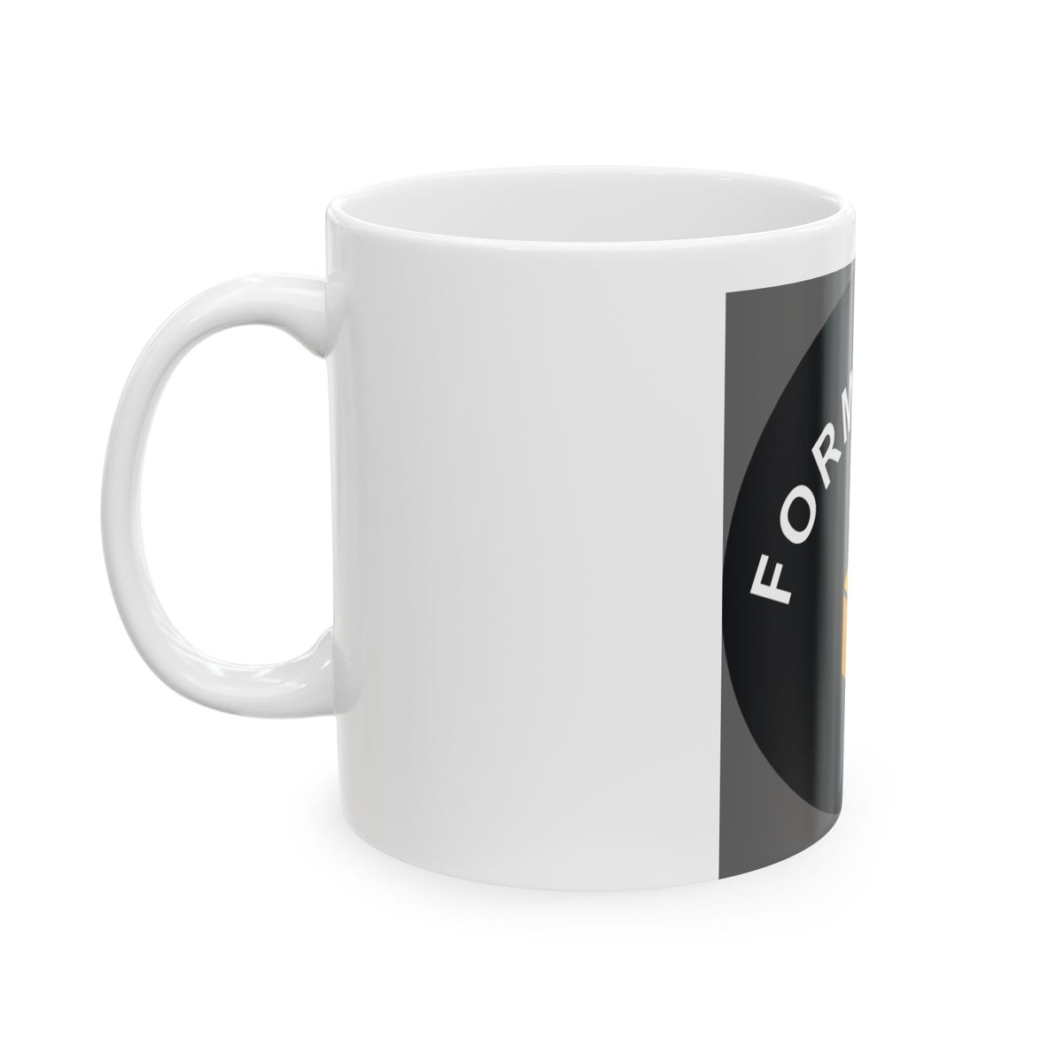 FormForge Logo Ceramic Mug — Branded 11oz & 15oz Coffee Cup