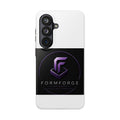 FormForge Tough Phone Case — Rugged Protective Phone Cover with Purple Logo