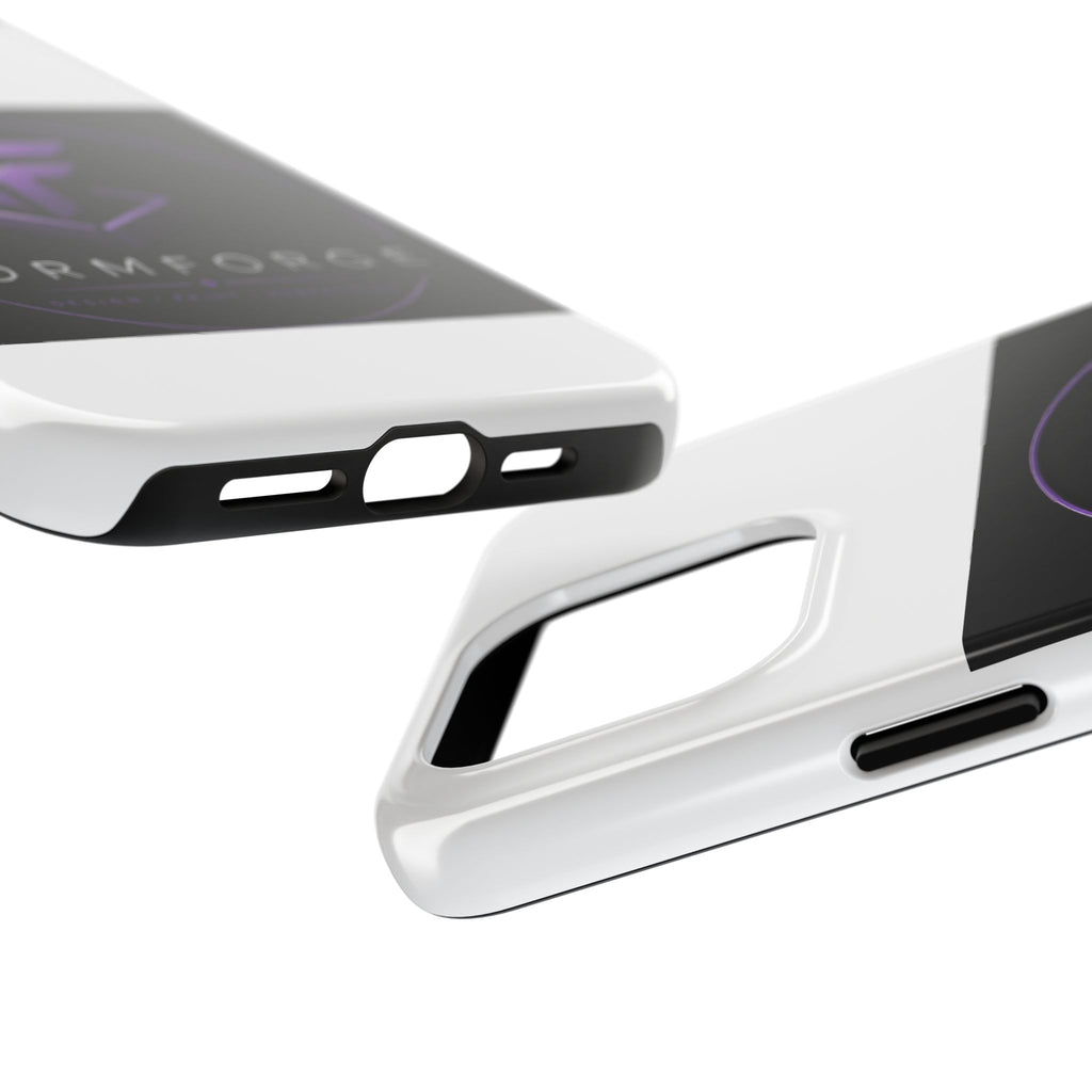 FormForge Tough Phone Case — Rugged Protective Phone Cover with Purple Logo