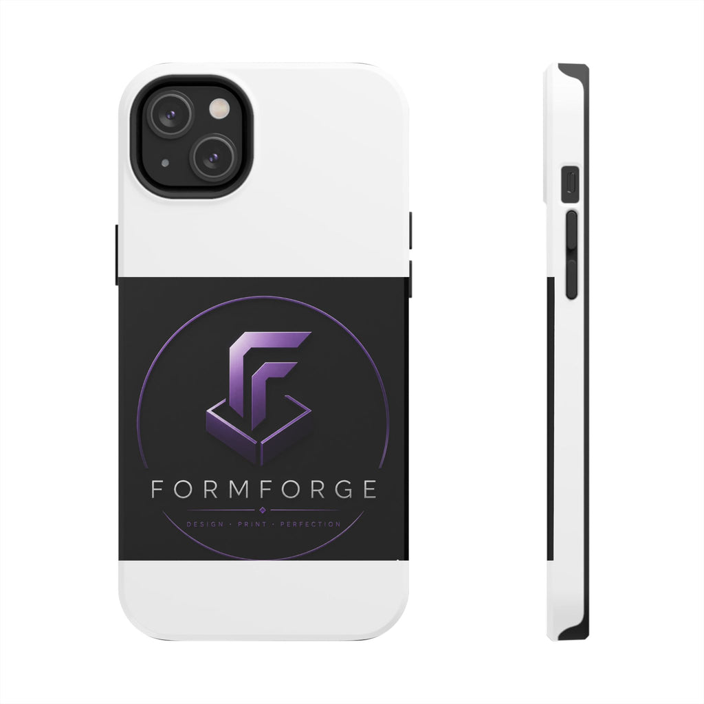 FormForge Tough Phone Case — Rugged Protective Phone Cover with Purple Logo