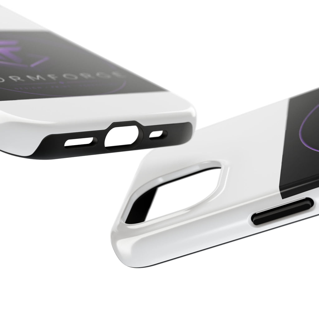 FormForge Tough Phone Case — Rugged Protective Phone Cover with Purple Logo